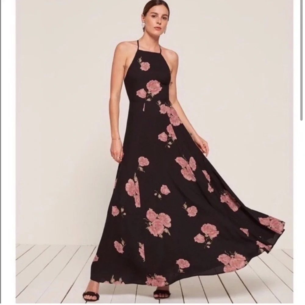 Reformation Floral Print Myrtle Maxi Dress - Picture 2 of 5